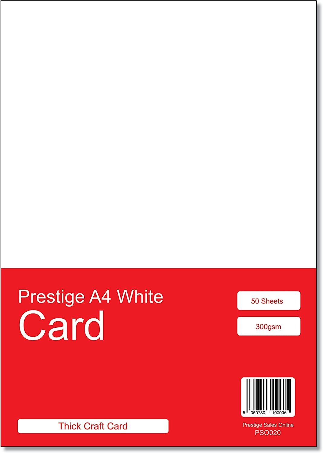300gsm White Card A4 Card x 50 Sheets