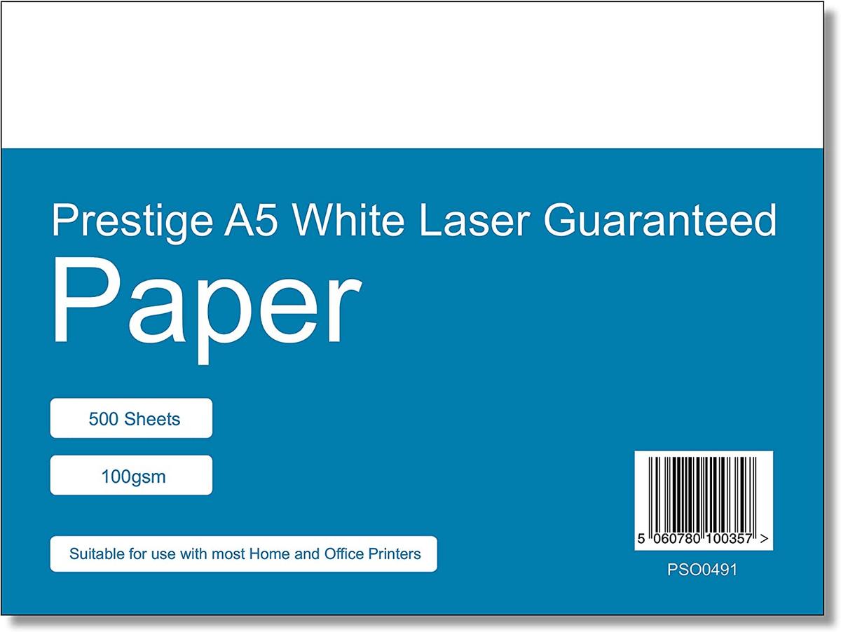 Prestige A5 Paper 500 Sheets - 100gsm — smooth