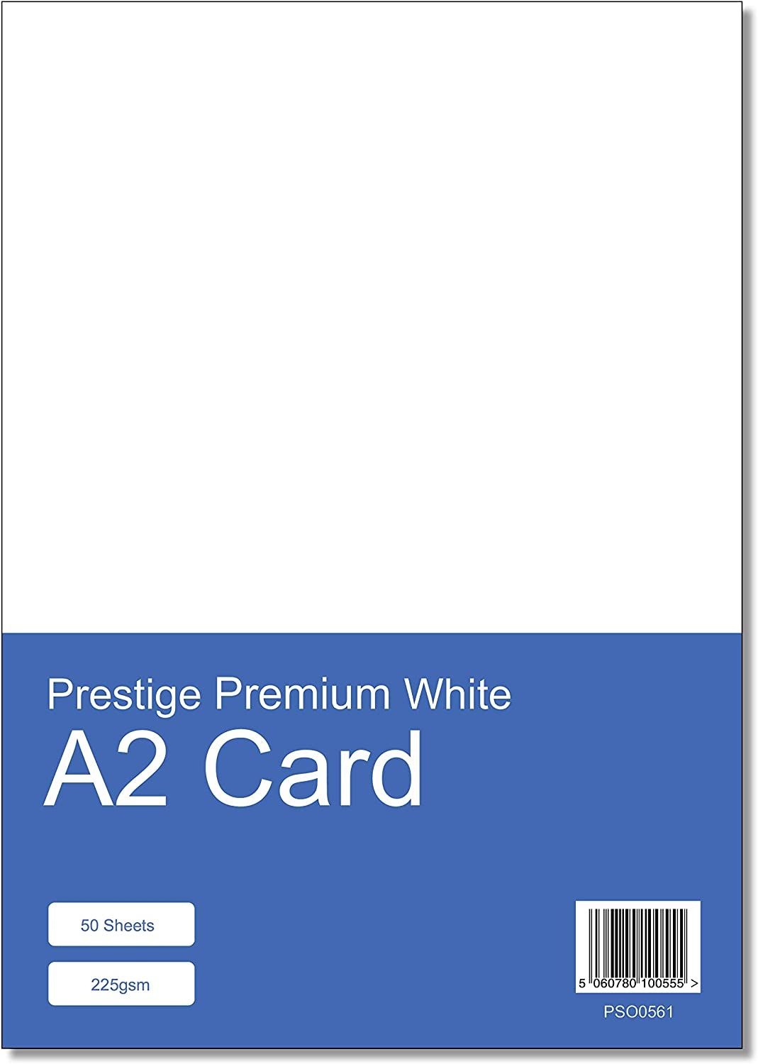 Prestige A2 White Card - 225gsm - 50 Sheets