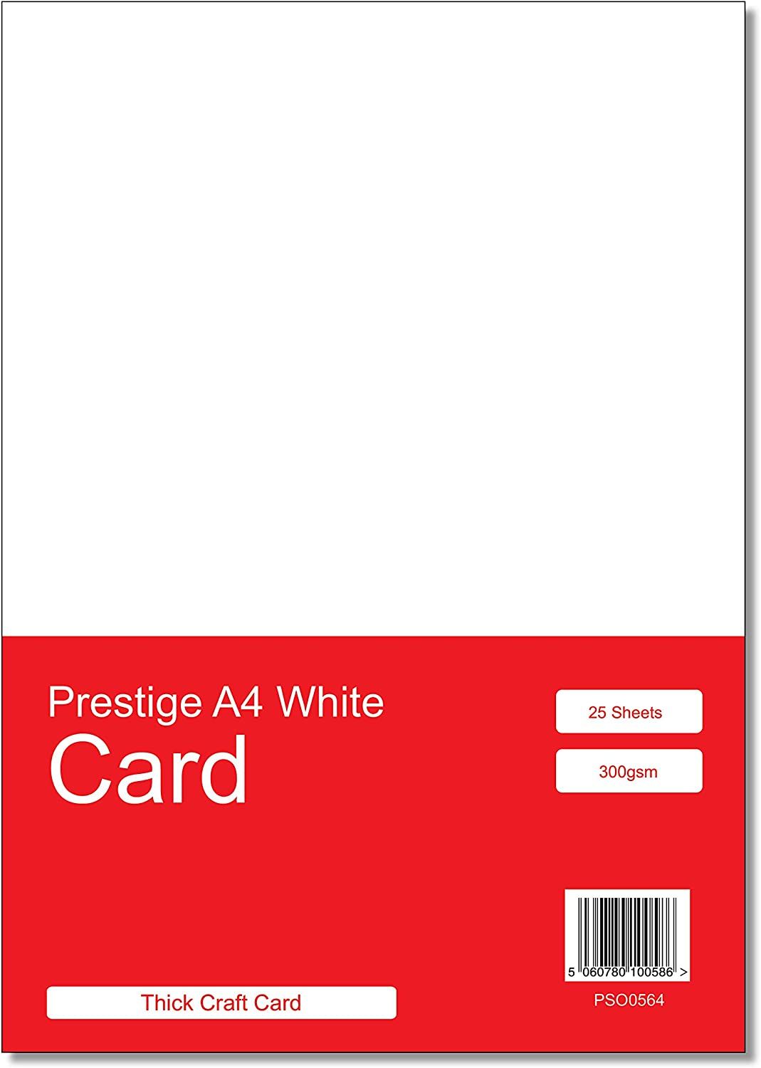 300gsm White Card A4 Card Acid Free x 25 Sheets