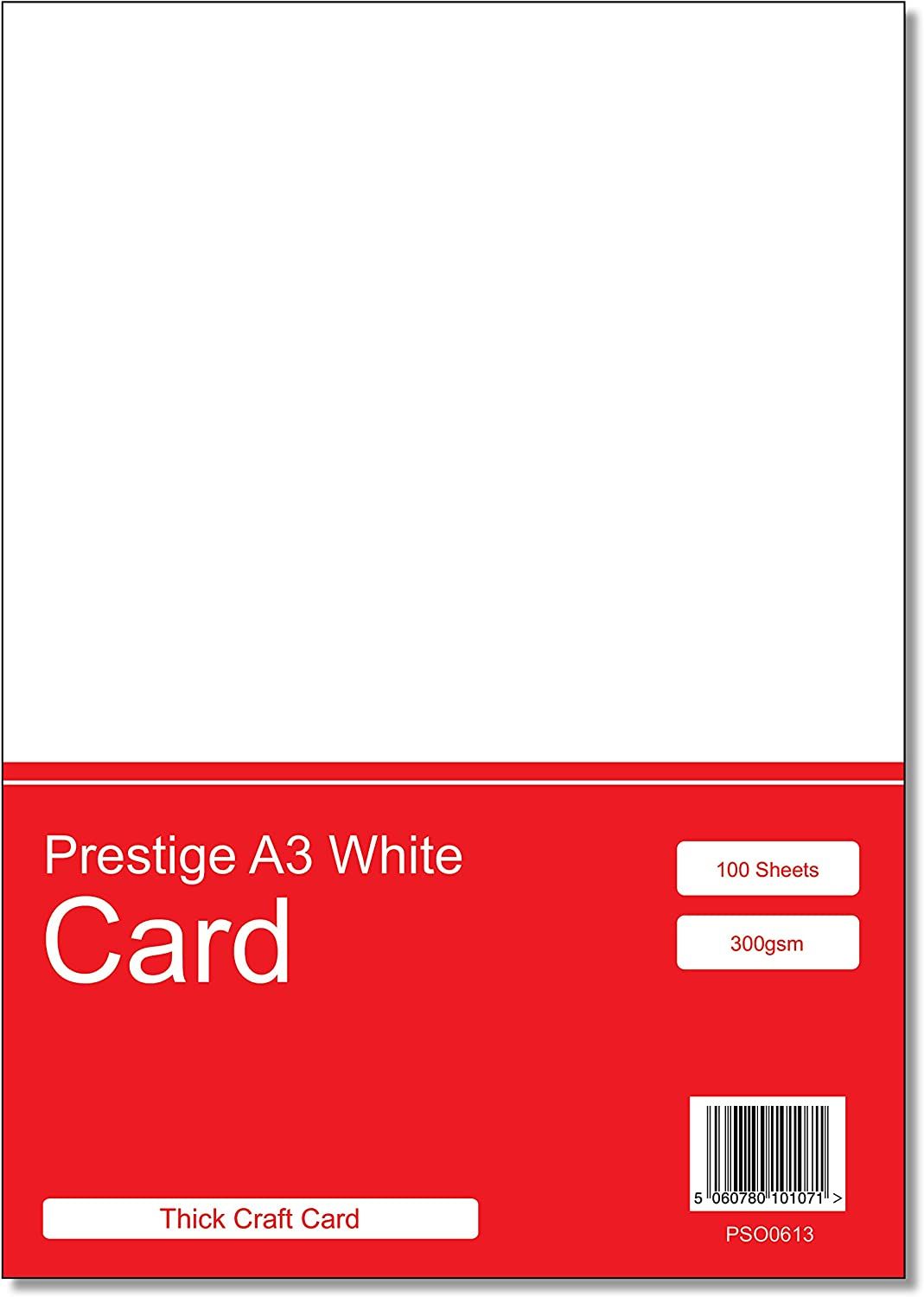 Prestige A3 White 300gsm Card x 100 Sheets