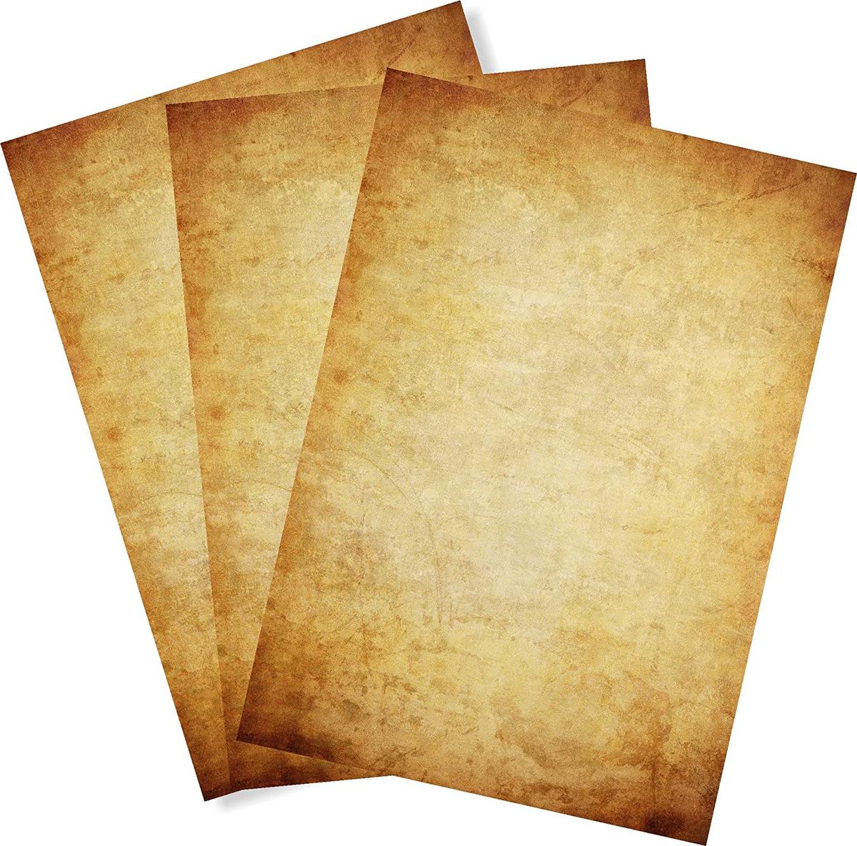 Prestige Premium Parchment Design Paper Old Look Paper - A4 Size - 120gsm - 25 Sheets — smooth