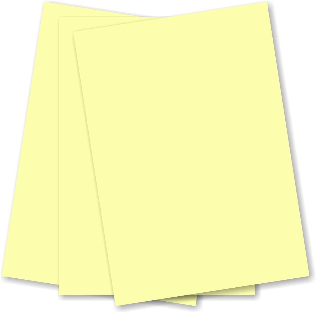 Prestige A3 Pastel Yellow 100gsm Paper x 100 Sheets