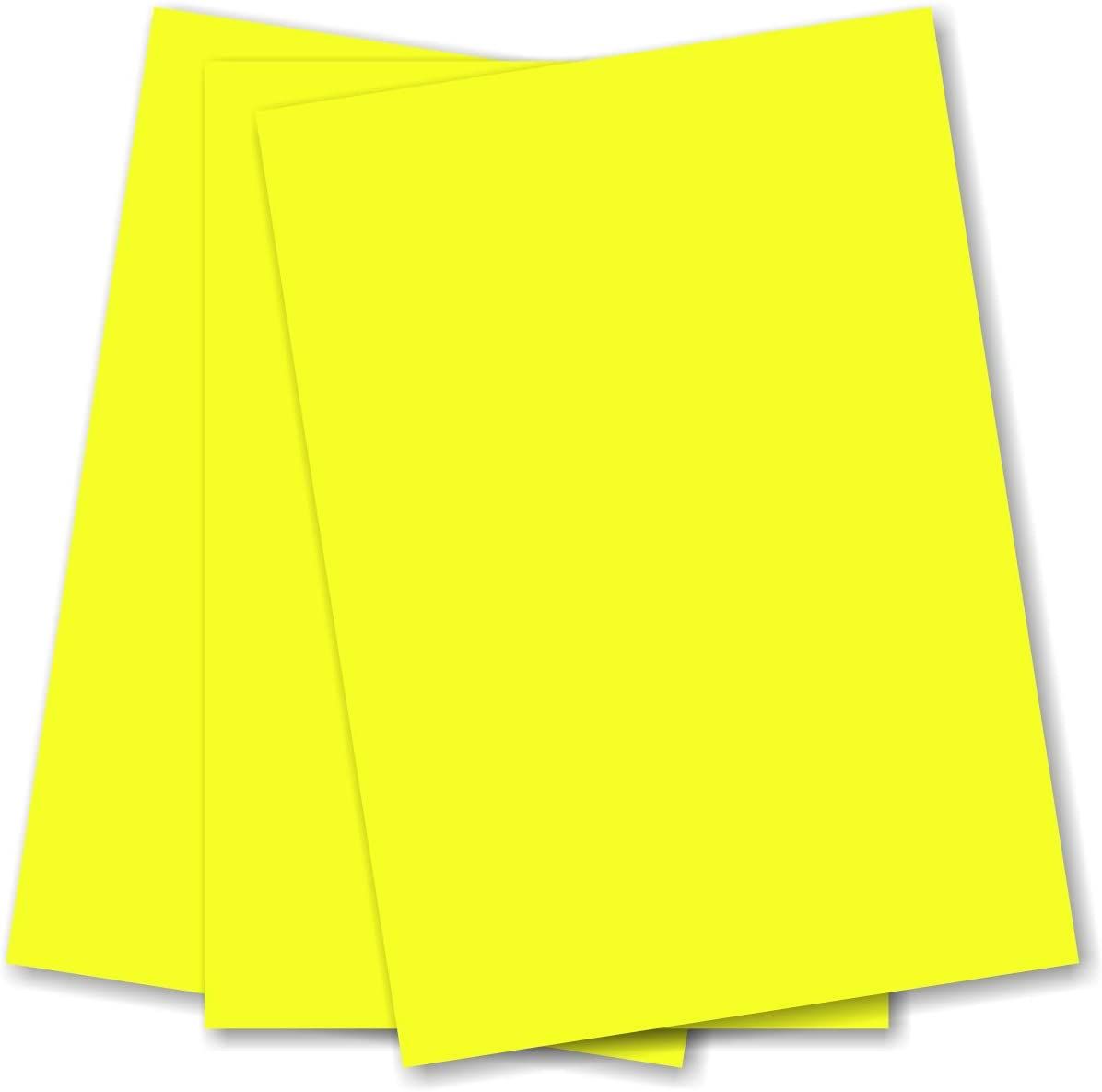 Prestige A5 Bright Yellow 180gsm Craft Card x 50 Sheets