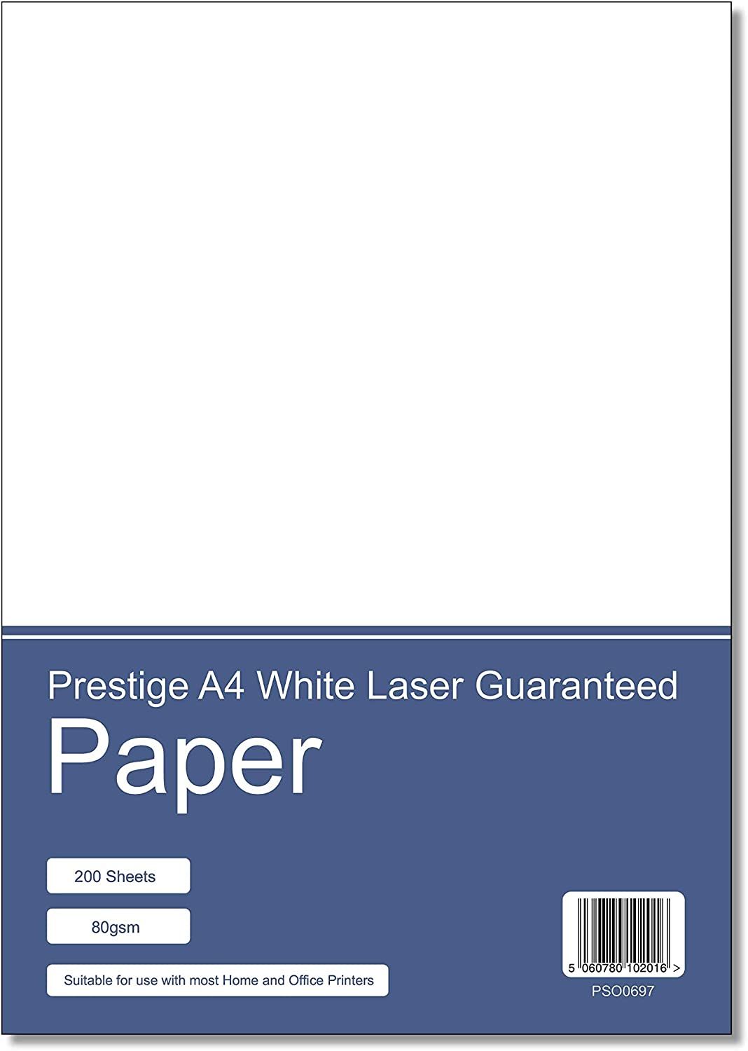 Prestige Quality Multipurpose A4 80g Office Printer Copy Copier Paper White - 200 Sheets