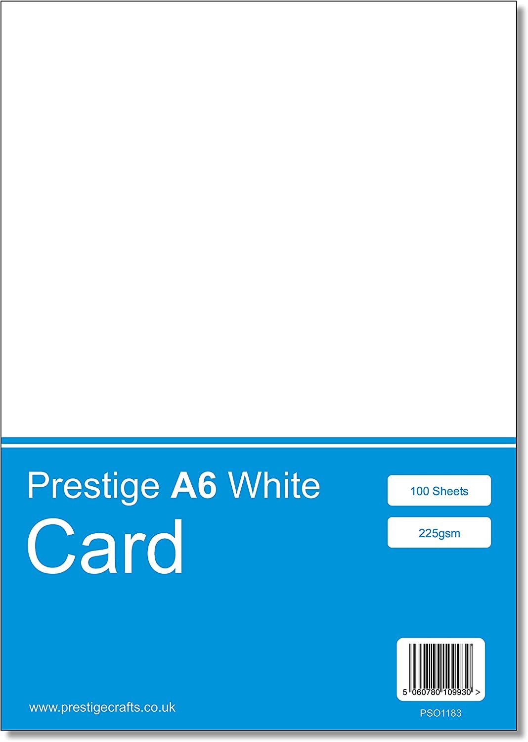 A6 White 225gsm Craft Printing Die Cutting Card x 100 Sheets